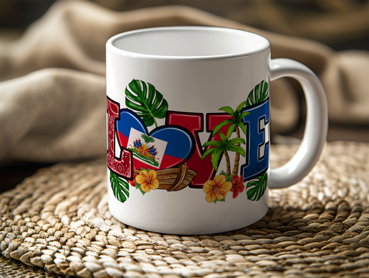 Ceramic mug - Love Haiti